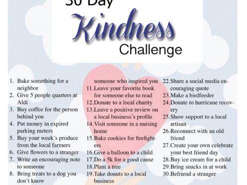 Heating and Cooling Kindness challenge